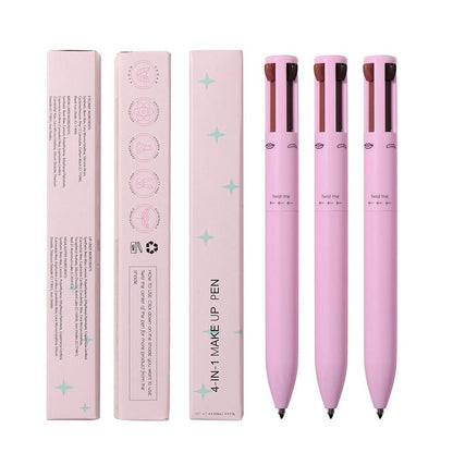 Touch Up Makeup Pen, 4 In 1 Makeup Pen, best eyeliner pencil, lip liner pencil, brow enhancer, highlighter, BellePen